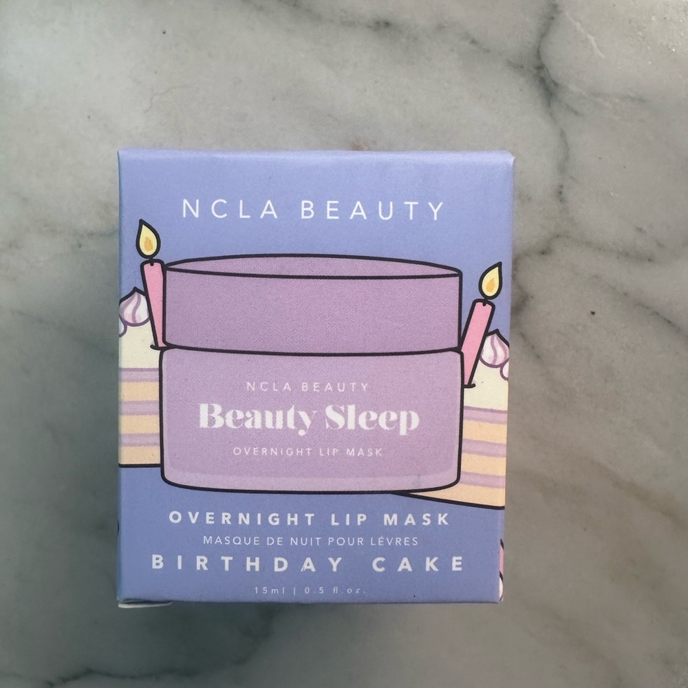 NEVER USED BIRTHDAY CAKE LIP MASK